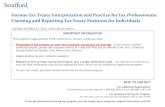 Income Tax Treaty Interpretation and Practice for Tax ...media.straffordpub.com/products/foreign-tax-treaty-interpretation-for-the-tax...Oct 27, 2015  · without limitation, the tax