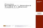 Precise BioMatch™ Standard Toolkit 1.1 Manualextras.springer.com/2004/978-1-85233-774-2...Precise BioMatch™ Standard Toolkit 1.1 Manual Developer’s Manual 01100001 01110010 01100101