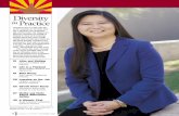 Diversity in Practice - State Bar of Arizona · 14 ARIZONA ATTORNEY OCTOBER 2001 Diversity in law is a topic that has no one meaning. Do we mean diver-sity in ethnicity, race, geography,