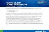 Winkler and Region Economic Profile - Province of Manitoba · boundaries of the area known as the Winkler Self-contained Labour Area (SLA). It includes the: • Municipality of Stanley