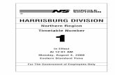 HARRISBURG DIVISION · Harrisburg Division Station Pages ..... 3 III. Harrisburg Division Special Instructions ..... 169–189 NORFOLK SOUTHERN DIVISION HEADQUARTERS TRAIN DISPATCHERS