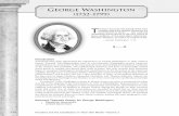 George Washington (1732–1799) · I. Background Homework Ask students to read Handout A—George Washington (1732–1799)and answer the Reading Comprehension Questions. II. Warm-Up