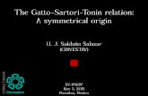 The Gatto-Sartori-Tonin relation: A symmetrical originindico.nucleares.unam.mx/event/984/session/22/contribution/7/mate… · The Gatto-Sartori-Tonin relation: A symmetrical origin