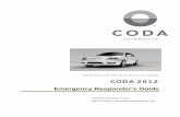 Emergency Responder’s Guide - Boron Extrication...Emergency Responder’s Guide . Technical Assistance Center . ... constant goal at CODA Automotive, we reserve the right to make