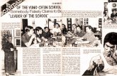 A Scandal of the Yung Chun School-2 · OF THE YUNG-CHUN SCHOOL -Somebody Falsely Claims to Be TO with Liang ring's semprocîamation of being He.d of the Yung-ch'un the three main