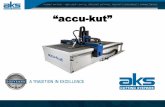 accu-kut” - Landmark Solutions€¦ · “accu-kut” Tank Construction • Heavy-duty Air Down Draft style with three 4ft zones per 12ft length, automatically controlled to increase