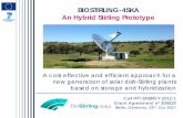 BIOSTIRLING-4SKA An Hybrid Stirling Prototype...• Stirling Engine. Design The final design consists of 48 wickless thermosyphons oriented in two concentric circles, enabling both