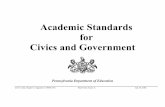 Academic Standards for Civics and Government · The Pennsylvania Constitution of 1790 was the basis for the Free Public School Act of 1834 that is the underpinning of today's ...