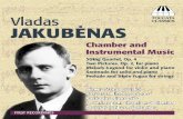 VLADAS JAKUBENAS · and the critic of the daily newspaper Lietuvos aidas. His creative legacy thus includes not only approximately ninety compositions but also more than 1,000 articles
