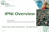 IPNI Overview - International Plant Nutrition Instituteanz.ipni.net/ipniweb/region/anz.nsf/0... · 1. Supply in plant available forms 2. Suit soil properties 3. Recognize synergisms