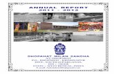 ANNUAL REPORT 2011 - 2012 · annual report 2011 - 2012 dhopahat milan sangha at: dhopahat p.o.- dhopahat - krishnapur dist.- south 24 parganas, pin :- 743336 state :- west bengal,