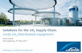 2 Supply Chain. Linde LH2 Distribution Equipment. · 5/9/2019  · 3 Linde plc –Group Profile. Organization Structure 9th May 2019 Manufacturing Gases Division Engineering Division