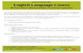 English Language Coursesiegergroups.com/corporate-training/pdf/English... · SIEGER TRAINING INDIA English Language Course 60 Hours Blue Collar Associates / Front Line Supervisor