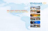 We Save PeoPle money So they can live better.cdn.corporate.walmart.com/.../2010-global-sustainability-report.pdf · We Save PeoPle money So they can live better. Corporate Business