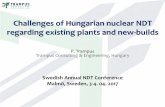 Challenges of Hungarian nuclear NDT plants and new-builds · RPV’s NDT . qualification . Qualification Phase I (UT) Qualification Phase II (UT) Inner zone Outer zone . Cladding