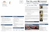 THE VILLAGE METHODIST - AUMC · 2017-02-10 · THE VILLAGE METHODIST A WEEKLY PUBLICATION OF AUBURN UNITED METHODIST CHURCH Volume 31 February 9, 2017 Number 05 P.O. Box 3135 Auburn,