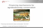 Financing mechanisms for agrobiodiversity conservation International: The Global Crop Diversity Trust
