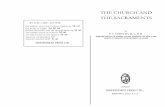 THE CHURCH AND THE SACRAMENTS - Paul K. Moser · the church and the sacraments by p. t. forsyth, m.a., d.d. sometime principal of hackney college, hampstead, and dean of the faculty