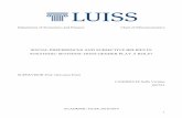 SOCIAL PREFERENCES AND SUBJECTIVE BELIEFS IN STRATEGIC ...tesi.luiss.it/25031/1/207521_VIVIANO_SOFIA.pdf · robustness (efficiency) and introducing the concept of strategic uncertainty