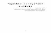 Aquatic ecosystems toolkit - Module 4: Aquatic … · Web viewThis document is Module 4 Aquatic Ecosystem Delineation and Description Guidelines. It provides a set of steps to guide