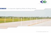KC-106 Composite Lighting Poles & Flag Mastsimg.tradeindia.com/new_website1/catalogs/8560/... · LIGHTING POLES & FLAG MASTS Composite Lighting Poles on Bridges Krystal Composites