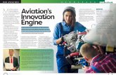 BSB AVIATION AEROSP ACE EME M Aviations’ Taking flight ... · BSB AVIATION AEROSP ACE EME Aviations’ Innovation Engine M ore than a century on since the world’s first commercial