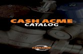 CASH ACME€¦ · Cash Acme has been manufacturing pressure regulating valves (PRVs) to help regulate downstream pressure for more than 100 years. Each water pressure regulator is