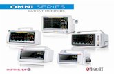 OMNI SERIES - Infinium Medical€¦ · Designed for a fast paced work environment, the Infinium Omni series patient monitors offer an extremely simple and adaptable user interface.
