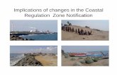 Implications of changes in the Coastal R l ti Z N tifi ... · How connected to WBGHow connected to WBG • Many projects funded by World Bank andMany projects funded by World Bank