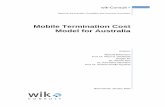 Mobile Termination Cost Model for Australia termination...II Mobile Termination Cost Model for Australia 3.4.2 Recovering CAPEX on the basis of the tilted annuity formula 35 3.4.3