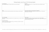 Thinking through a Lesson Protocol (TTLP) Planning TemplateThinking through a Lesson Protocol (TTLP) Planning Template Smith, Margaret, Victoria Bill, and Elizabeth Hughes. “Thinking