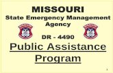 State Emergency Management Agency DR - 4490 Public ...• Any non-federal aid street, road, or highway. (Federal aid roads only eligible for emergency protective measures). • Any