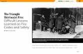 August 2011 - ICCmedia.iccsafe.org/news/icc-enews/2015v12n10/tsfjonesbsj.pdfAugust 2011 12 >> The Triangle Shirtwaist Fire: Difficult Lessons Learned on Fire Codes and Safety By Stephen