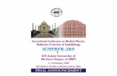 International Conference on Medical Physics, Radiation …documents.sfpm.fr/formations/200902_inde_ICMPRPR-2K9.pdf · 1. AMPI Member Rs. 600 Rs. 1000 Rs. 1200 2. Non AMPI Member Rs.