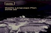 Gaelic Language Plan 2018-23 - National Galleries of Scotland...Gaelic Language Plan 2018-23 1.Introduction The National Galleries of Scotland’s second Gaelic Language Plan has been