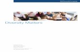 McKinsey Report Diversity Matters November 2014 · 2019-09-13 · For several years McKinsey & Company has been developing research and initiatives on the topic of diversity in the
