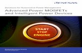 Solutions for Automotive Power Management Advanced Power ... ELECTRONICS... · Advanced Power MOSFETs AEC-Q101 is the US and European automotive qualification standard aimed at ensuring