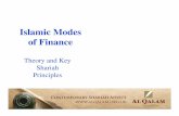 Islamic Modes of Finance - Al Qalam Sharī‘ah Scholar Panelalqalam.org.uk/.../45-Islamic-Modes-of-Finance-Read-Only.pdf · 2017-08-21 · Tawarruq – قر˘ˇ. 1 ... • It is