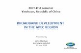 MIIT-ITU Seminar Yinchuan, Republic of China...MIIT-ITU Seminar Yinchuan, Republic of China 2 To improve telecommunications and information infrastructure By developing and implementing