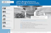 API Regulatory Starting Materialsdownload.gmp-compliance.org/daten/seminarpdf/ECA... · the top deficiencies in CEP applications. This is partly ... API Regulatory Starting Materials