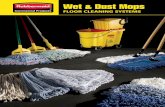 Wet & Dust Mops€¦ · sWinger loop® mopping system Swinger Loop® Wet Mops offer high performance and durability for general purpose floor cleaning, stripping, and finishing. standard