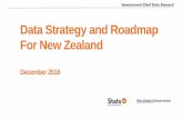 Data Strategy and Roadmap For New Zealand · 2019-08-15 · | 2 Acknowledgements Many people have contributed to the development of the Data Strategy and Roadmap. We would like to