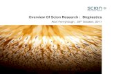Overview Of Scion Research : Bioplastics...Polymers, Biomasses, Extractives & Additives: Screening & Databases . 140 160 180 200 220 240 260 1 10 100 1000 10000 100000 1000000 1E7