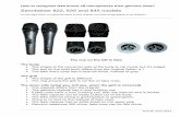 Sennheiser 822, 835 and 845 models -  · • The genuine capsule has a hum bucking coil • If fake ones have a hum bucking coil, then the internal wire is thicker • The fake capsule