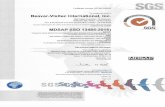 Beaver-Visitec International, Inc. MDSAP (ISO 13485:2016)€¦ · Certificate Number US19/81841492, continued The management system of Beaver-Visitec International, Inc. MDSAP (ISO