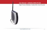 User Manual - AirStation WHR-HP-G54 High-Power Wireless ...3865dc10959fb7ba66fc-382cb7eb4238b9ee1c11c6780d1d2d1e.r18.… · Firewall/Intrusion Detector From this page, choose the
