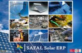 SAFAL Solar ERP - safalerp.comsafalerp.com/pdf/SAFAL Solar ERP.pdf · Feasibility Study Here data comes from marketing Inquiry department when any new product’s requirement comes
