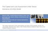 The Capital and Loss Assessment Under Stress Scenarios ... · EBA EU-wide stress tests in Europe Prudential Regulatory Authority stress testing in UK Also an increasing number of
