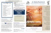 PARISH NEWS AND EVENTS ST. MARK S BOTTINEAU ST. ANDREW S WESTHOPE€¦ · September 18—Benham Brothers at the Holiday Inn In Minot. Adults only. Sun, 11 a.m. St. Mark’s Stewardship
