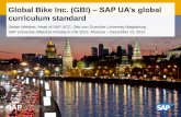 Global Bike Inc. (GBI) SAP UA’s globallimm.mgimo.ru/sap/progs/SAP_GBI.pdf · Global Bike Inc. (GBI) – SAP UA’s global curriculum standard Stefan Weidner, Head of SAP UCC, Otto